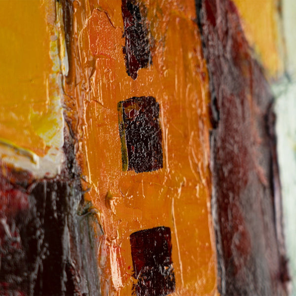 Detail mit Struktur und Farbverläufen acrylbilder