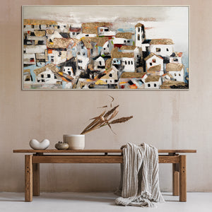  Leinwandbild über Sofa im modernen Raum