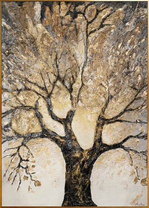 Künstlerische Acrylmalerei Struktur Deko