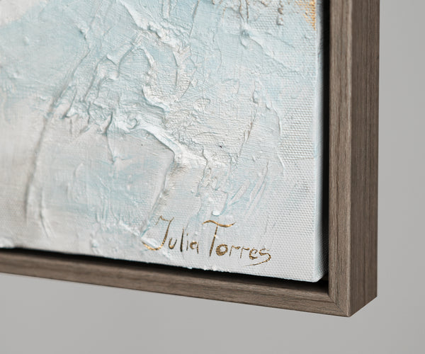 Tríptico abstracto con marco gris "Patrones abstractos" decoración moderna