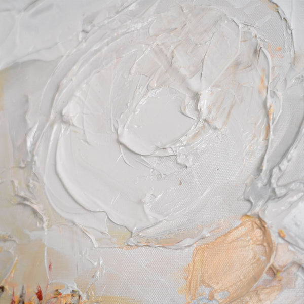 Strukturierte Oberfläche Acryl – Detail moderner Stadtmalerei