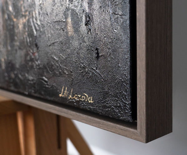 Struktur und Farbverlauf im unteren Bereich