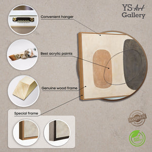 Handgemalte Acrylkunst auf Leinwand