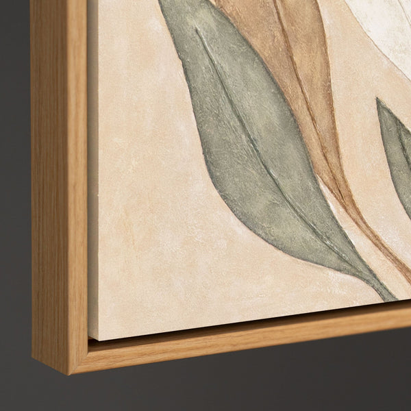 Kantenansicht Leinwandbild Strukturdetail