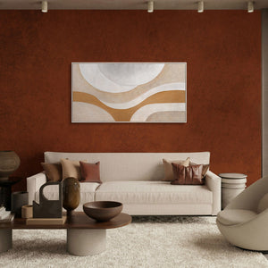 Moderne Wanddeko im Wohnzimmer Stil