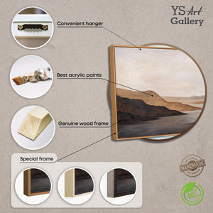 Handgemalte Acrylkunst Strukturmalerei