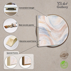 Handgemalte Acrylkunst Strukturmalerei