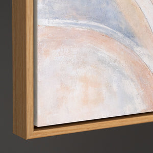 Kantenansicht Leinwandbild Strukturdetail