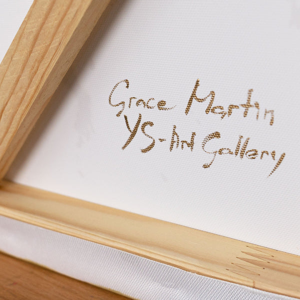 Signatur handgemaltes Acrylbild YS Art