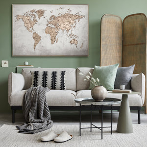 handgemalte bilder auf leinwand für wohnzimmer