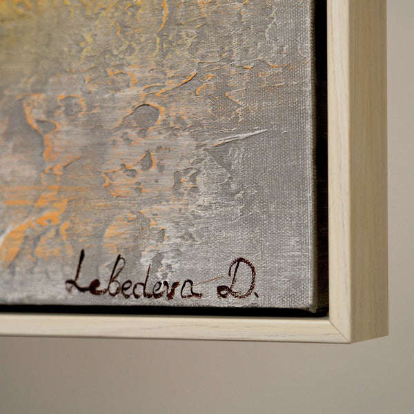 Moderne Acrylkunst Porträt Frau Gesicht Farbe Textur