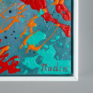 Bild abstrakt modern bunt