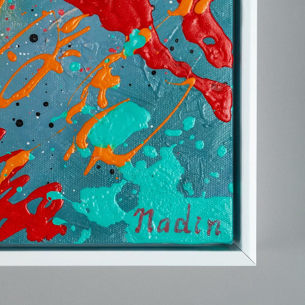 Bild abstrakt modern bunt