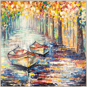 Handgemaltes Leinwandbild Acryl