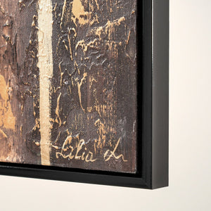 Cuadro Moderno Abstracto, Pintura Hecha a Mano en Lienzo