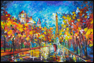 Moderne Wanddeko handgemalt