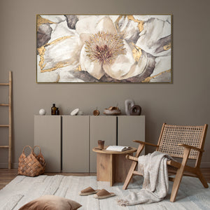 Pintura Acrílica Hecha a Mano "Malva"