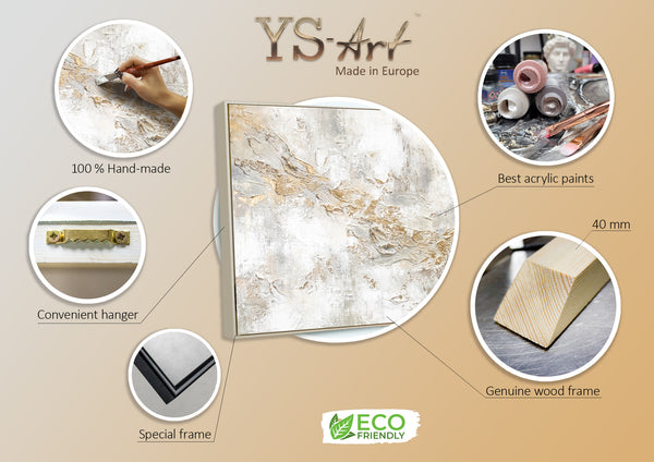 Pinturas Hechas a Mano en Lienzo "Historia"