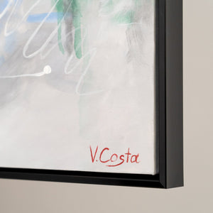 Cuadro de Arte Abstracto Paisaje en Acrílico "Berlín"