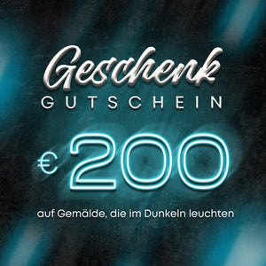 Geschenkgutschein für ein beeindruckendes Gemälde