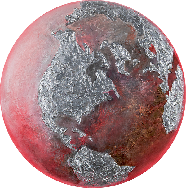 Handgemaltes Leinwandbild Acryl