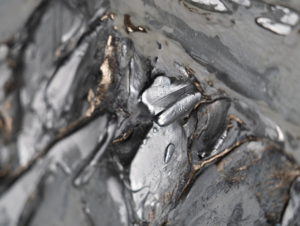 Moderne Wanddeko handgemalt