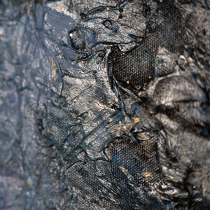 Obras de arte luminosa "Mapa Mágico" | Pinturas fosforescentes con marco