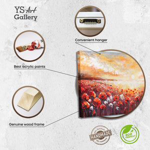 abstrakte kunst leinwand, handgemaltes bild