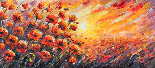 Künstlerische Acrylmalerei Struktur Deko