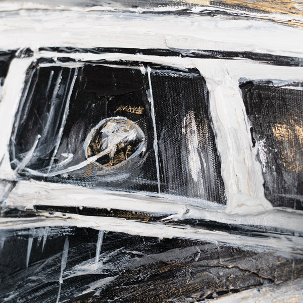 abstrakte kunst, auto leinwand, acrylmalerei