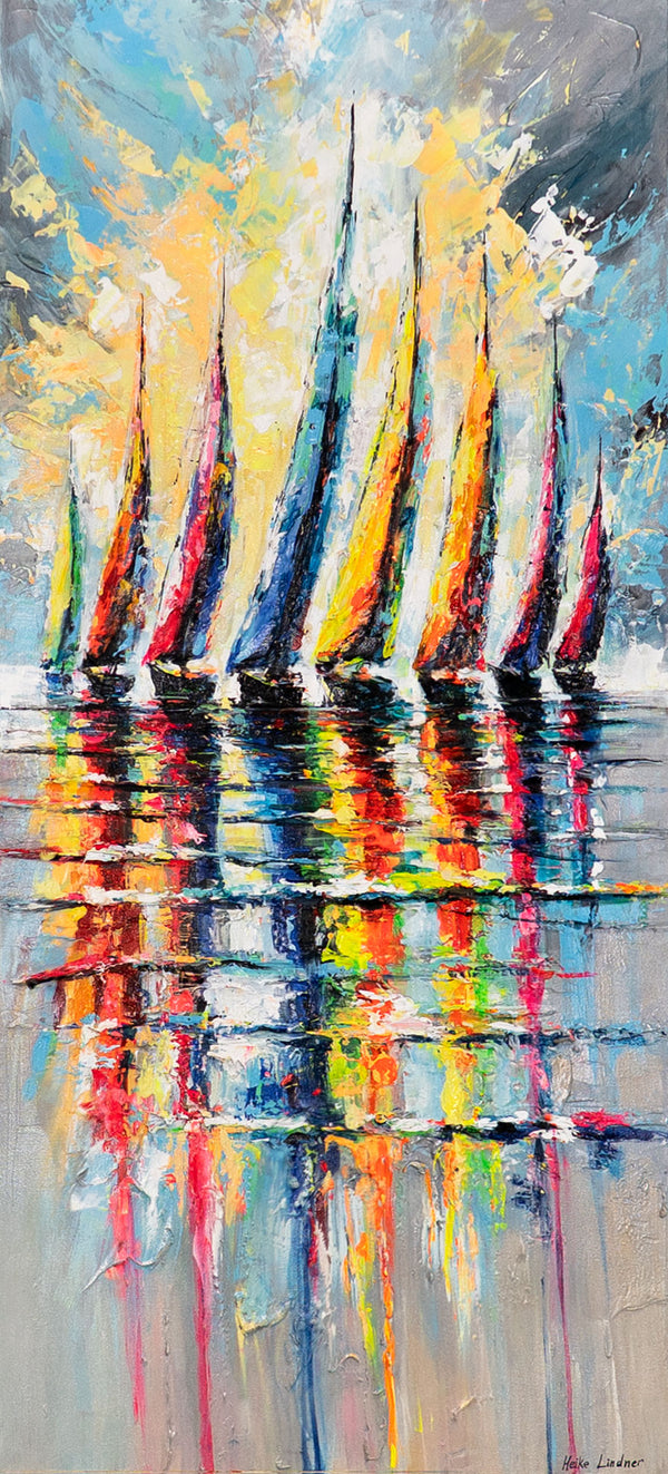 Künstlerische Acrylmalerei Struktur Deko