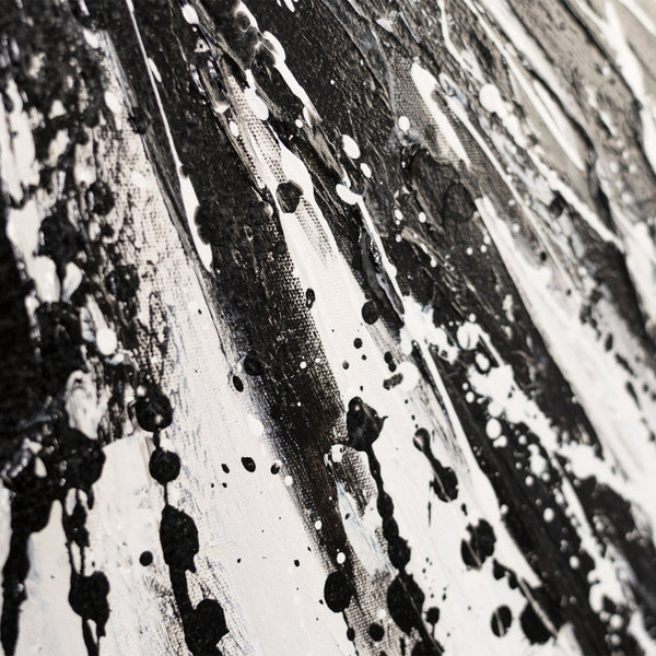 acrylfarben bilder, wandbilder schwarz weiß