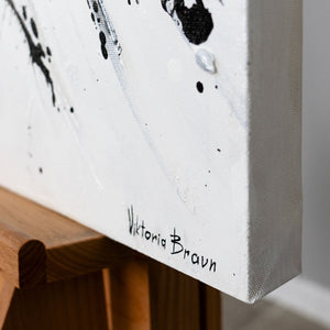 acrylfarben bilder, abstrakt malen, wandbilder modern wohnzimmer