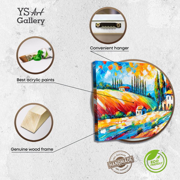 bilddetails rahmen acryl, kunst leinwand info