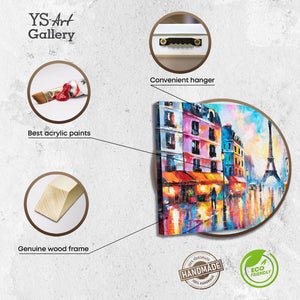 rahmen info leinwand, bilddetails acryl