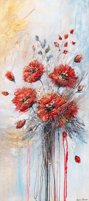 Künstlerische Acrylmalerei Struktur Deko