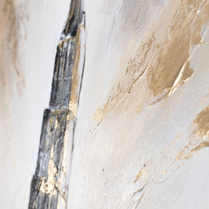 Close-up Turmspitze abstraktes Architekturbild Acrylbild