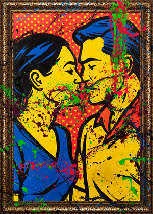 Handgemalte Acrylkunst Made in Germany