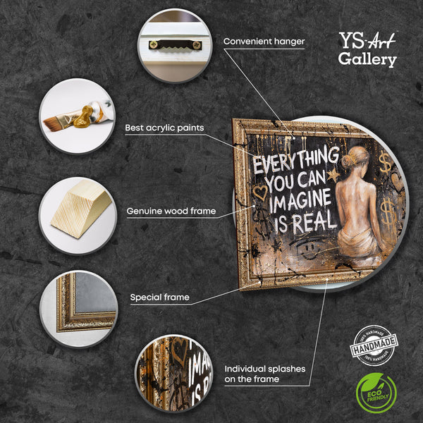 Handgemalte Acrylkunst Made in Germany