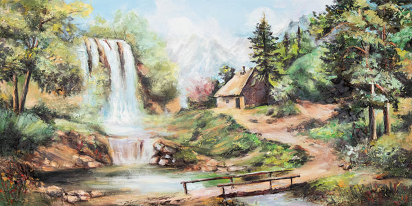 Handgemaltes Leinwandbild modern