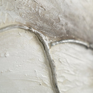 Nahaufnahme der Blütenblätter mit Reliefstruktur