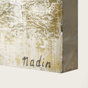 Cuadro Pintado a Mano "Pasarela" Pintura Acrílica con Marco