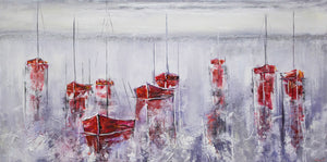 Strukturmalerei Acryl Leinwand Kunst