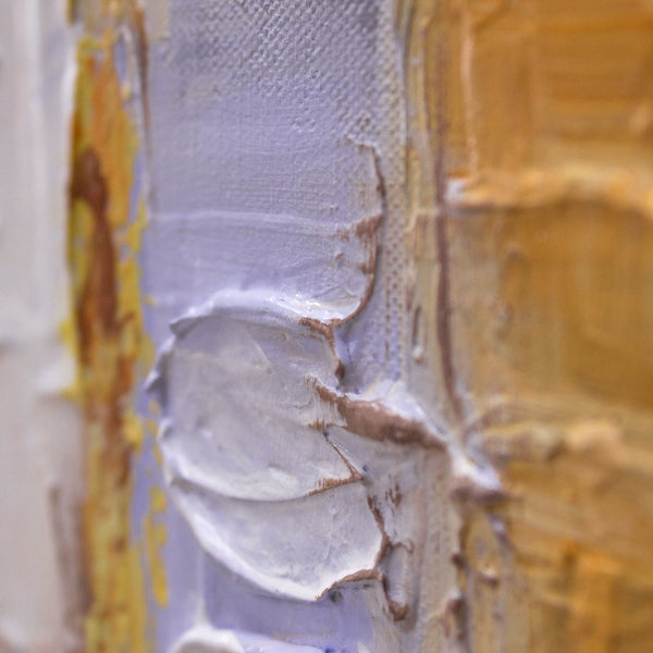 acrylfarben malen strukturierte Acryloberfläche Detail