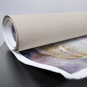 Signatur auf der Leinwand