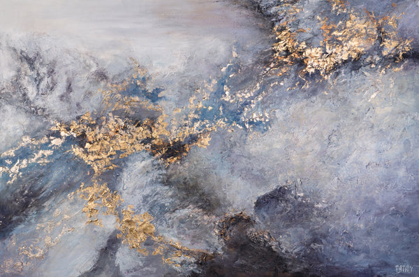 Acrylbild Moderne Kunst auf Leinwand