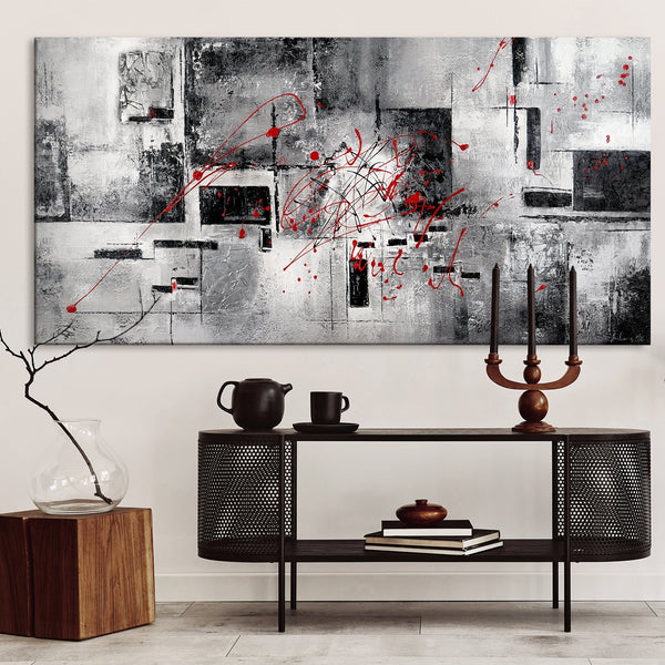 Gerahmte bilder gemälde auf leinwand