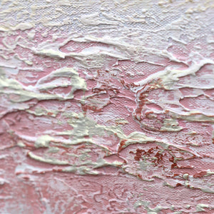 Pintura acrílica abstracta de paisaje "Energía del Sol"