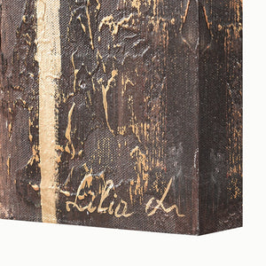 Cuadro acrílico pintado a mano para sala de estar "Éxito"