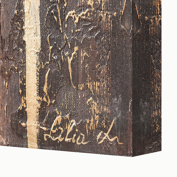 Cuadro acrílico pintado a mano para sala de estar "Éxito"